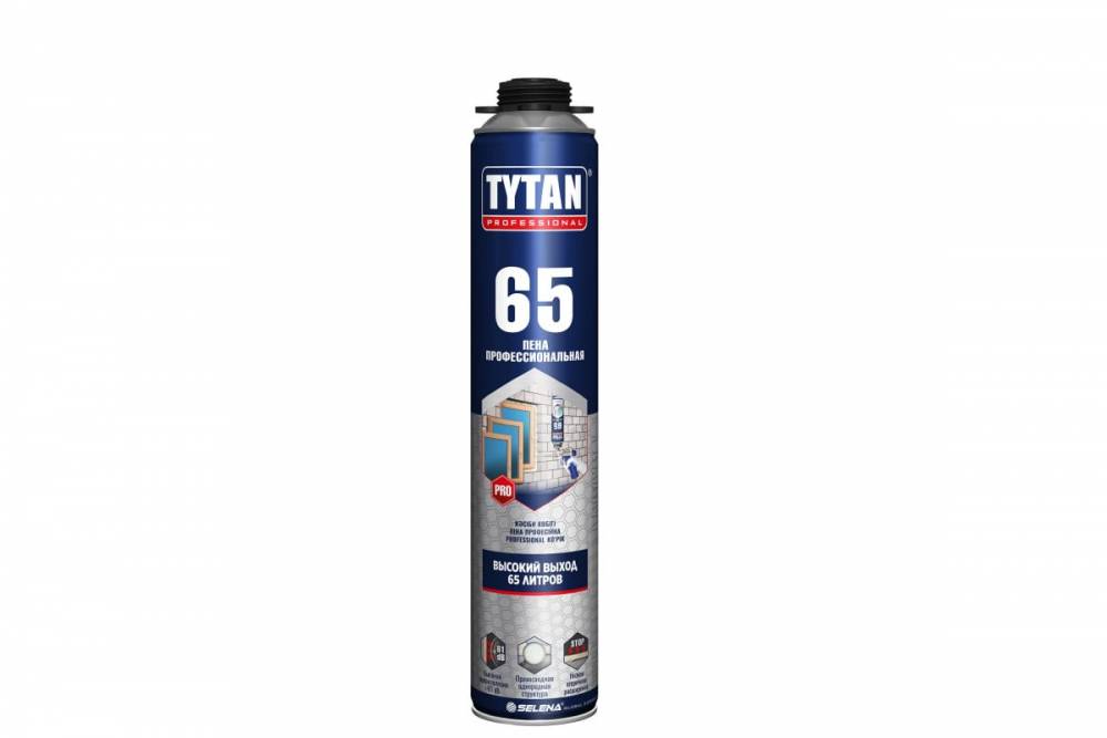 Пена монтажная профес."TYTAN 65 "  750 мл 																															