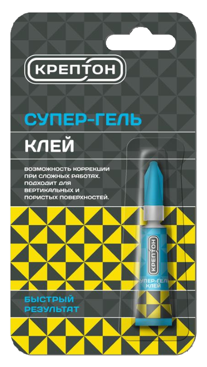Супер-клей гель КРЕПТОН 3 г  ВР1			