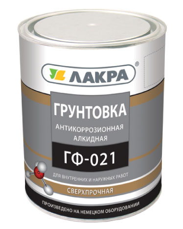 ГРУНТ ГФ-021 Серый 20кг."ЛАКРА"